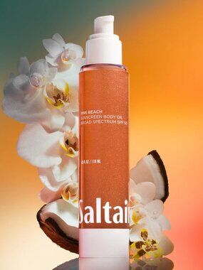 Saltair Pink Beach Sunscreen Body Oil SPF 50 SPF
